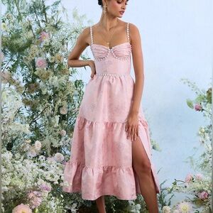 V. Chapman Lorenza Midi Dress